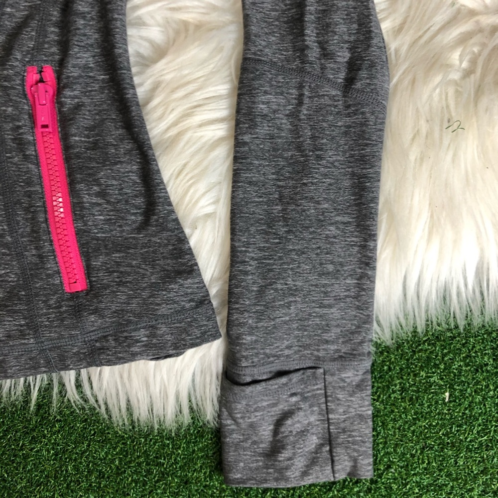 Lululemon Full Zip Jacket Pink And Gray Size 4 - Picture 3 of 8